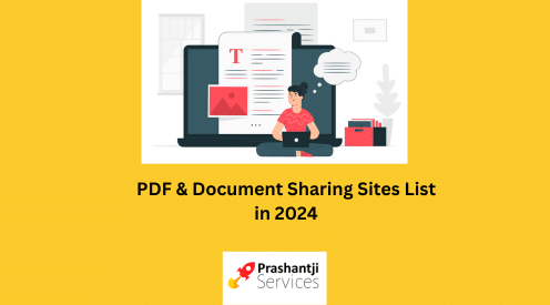 PDF & Document Sharing Sites List in 2024